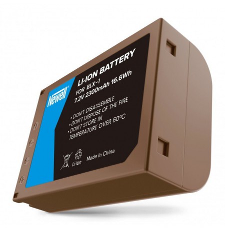 Newell BLX-1 USB-C replacement battery for Olympus