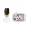 Motorola | Wi-Fi Video Baby Monitor with Mood Light | VM85 CONNECT 5.0" | White/Gold