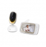 Motorola Wi-Fi Video Baby Monitor with Mood Light VM85 CONNECT 5.0"  White/Gold