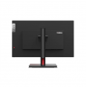 Lenovo ThinkVision T27p-30 27 ", IPS, 4K, 3840 x 2160, 16:9, 4 ms, 350 cd/m², Black, 60 Hz, HDMI ports quantity 1