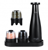 Adler Electric Salt and pepper grinder AD 4449b 7 W, Housing material ABS plastic, Lithium, Matte Black