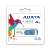 A-DATA Classic C008 32GB White+Blue USB 2.0 Flash Drive, Retail