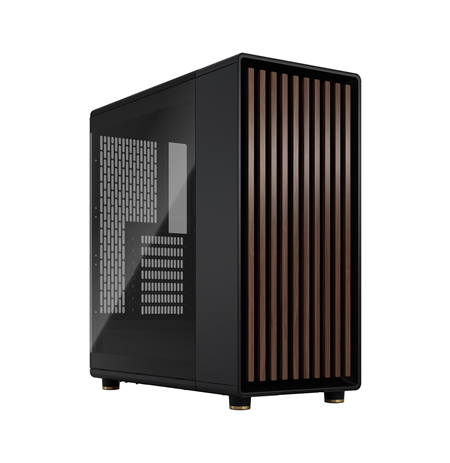 Fractal Design North  Charcoal Black TG Dark, Power supply included No