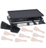 Adler Raclette - electric grill AD 6616 Table, 1400 W,  Black/Stainless steel