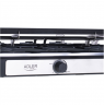 Adler Raclette - electric grill AD 6616 Table, 1400 W,  Black/Stainless steel