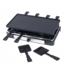 Adler Raclette - electric grill AD 6616 Table, 1400 W,  Black/Stainless steel
