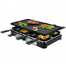 Adler Raclette - electric grill AD 6616 Table, 1400 W,  Black/Stainless steel