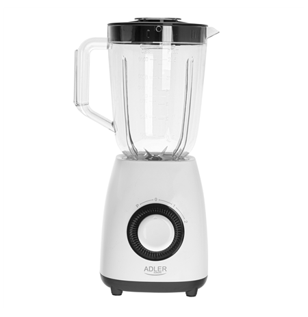 Adler Blender with jar 	AD 4085 Tabletop, 1000 W, Jar material Plastic, Jar capacity 1.5 L, White