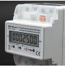 Qoltec 50900 Three phase electronic energy consumption meter | 230V | LCD | 4P | DIN rail