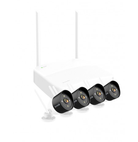 Tenda K4W-3TC video surveillance kit Wired and Wireless 4 channels