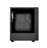 Gembird Fornax 4000 ARGB gaming ATX computer case, Midi Tower, backlight, Black