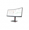 Lenovo ThinkVision T34w-30 34 3440x1440/21:9/350 nits/DP/HDMI/USB Type-C/Black/3Y Warranty