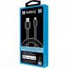 Sandberg 441-39 USBdaugiau Lightning MFI 1m Black