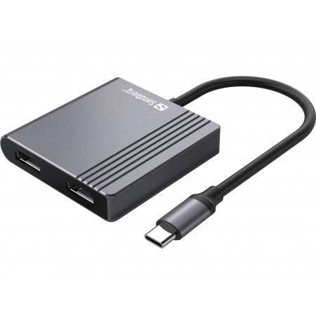 Sandberg 136-44 USB-C Dock 2xHDMI+USB+PD