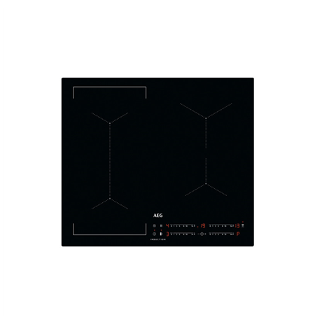 Sourcing AEG IKE64441IB  Induction hob, Number of burners/cooking zones 4, Touch, Timer, Black