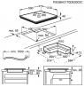 Sourcing AEG IKE64441IB  Induction hob, Number of burners/cooking zones 4, Touch, Timer, Black