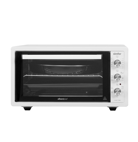 Simfer Midi Oven M 4502 TURBO 45 L, Electric, Mechanical, White