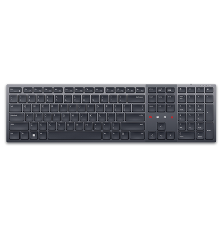 Dell Premier Collaboration Keyboard KB900 Wireless, US International, Graphite