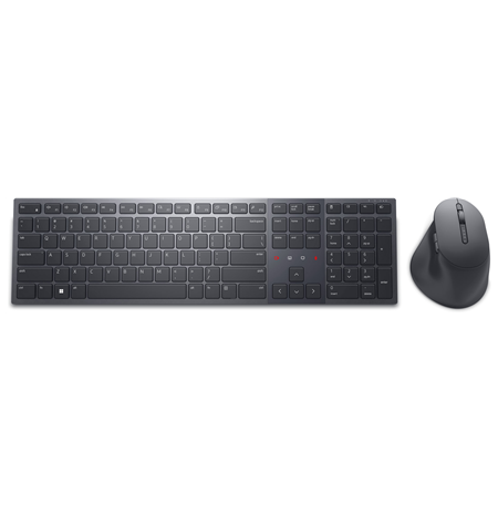Dell Premier Collaboration Keyboard and Mouse KM900 Wireless, US, USB-A, Graphite