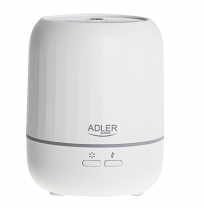 Adler | Ultrasonic aroma diffuser 3in1 | AD 7968 | Ultrasonic | Suitable for rooms up to 25 m² | White