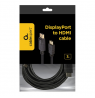 Cablexpert DP to HDMI, 3 m