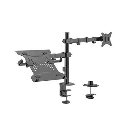 17”-32” monitoriaus ir 10”-15.6” nešiojamo kompiuterio laikiklis