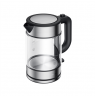Xiaomi Electric Glass Kettle EU Electric, 2200 W, 1.7 L, Glass, 360° rotational base, Black/Stainless Steel