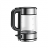 Xiaomi Electric Glass Kettle EU Electric, 2200 W, 1.7 L, Glass, 360° rotational base, Black/Stainless Steel