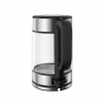 Xiaomi Electric Glass Kettle EU Electric, 2200 W, 1.7 L, Glass, 360° rotational base, Black/Stainless Steel