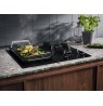 Gas-induction cooktop ELECTROLUX KDI641723K 800 Mixed 60 cm Black
