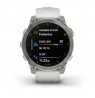Garmin epix Gen 2 3.3 cm (1.3") AMOLED 45 mm White GPS (satellite)