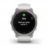 Garmin epix Gen 2 3.3 cm (1.3") AMOLED 45 mm White GPS (satellite)