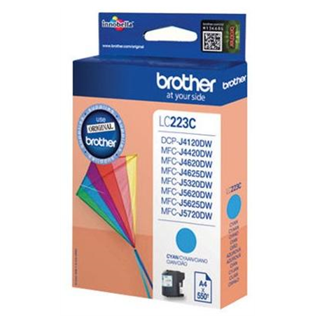 Brother LC223C, Cyan Ink Cartridge 550 pages