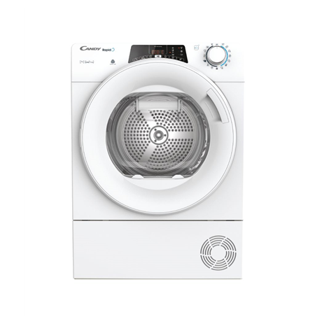 Candy Dryer Machine RO4 H7A1TEX-S Energy efficiency class A+, Front loading, 7 kg, LCD, Depth 46.5 cm, Wi-Fi, White