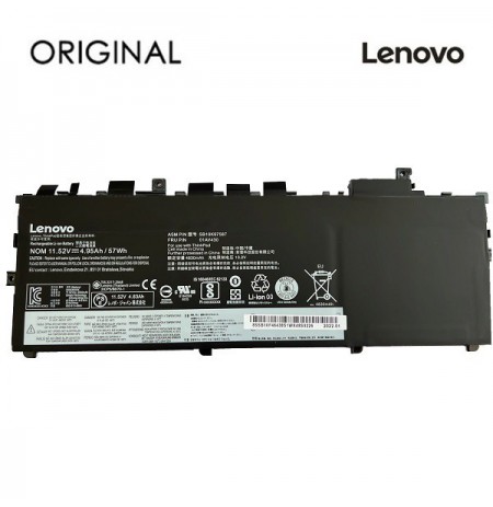 Nešiojamo kompiuterio baterija LENOVO 01AV430, 4950mAh, Original