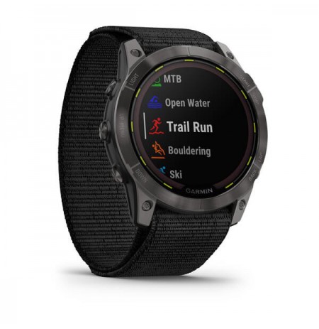 Garmin Enduro 2 Solar Black Carbon Gray DLC Ti Ultrafit Band