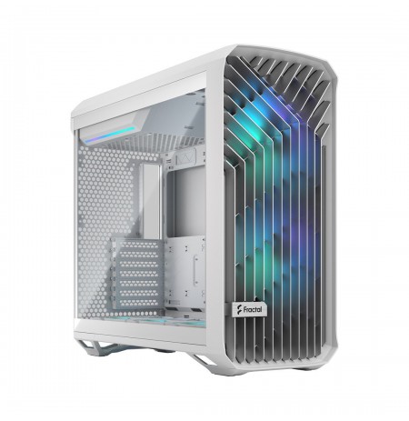Korpusas Fractal Design Torrent White RGB TG Clear