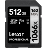 LEXAR PRO 1066X SDXC U3 (V30) UHS-II R160/W120 512GB