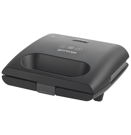 Gorenje Sandwich maker SM703GCB 700 W, Number of plates 3, Number of pastry 2, Black