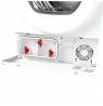 Candy Dryer Machine RO4 H7A2TEX-S Energy efficiency class A++, Front loading, 7 kg, LCD, Depth 46.5 cm, Wi-Fi, White
