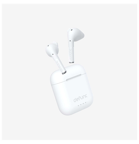 Defunc Earbuds True Talk Built-in microphone, Wireless, Bluetooth, White