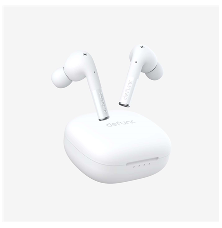 Defunc Earbuds True Entertainment Built-in microphone, Wireless, Bluetooth, White