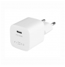 Fixed Mini USB-C Travel Charger Fast charging, White, 30 W