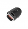 Fixed Car Charger Fast charging, Black, 30 W
