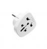 Fixed EU Adapter White, 100 - 250 V, 2500 W