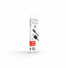 Fixed Data And Charging Cable With USB/lightning Connectors 1 m, Black
