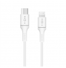 Fixed | Data And Charging Cable With USB/lightning Connectors and PD support | White