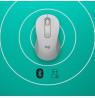 Pelė belaidė Logitech Signature M650 (910-006255) RF Wireless+Bluetooth Optical 2000 DPI, Off-white