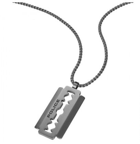 Police Jewelry Hollow Stainless Steel Razorblade PEAGN0005502