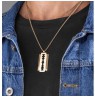 Police Jewelry Hollow Stainless Steel Razorblade PEAGN0005503